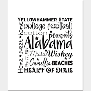 Alabama Posters and Art